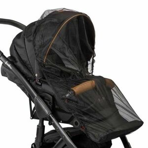 CARETERO MOSQUITO NET Szúnyogháló babakocsira, fekete, méret kép
