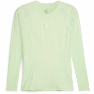 Puma LIGA BASELAYER TEE LS Férfi póló, világoszöld, méret kép