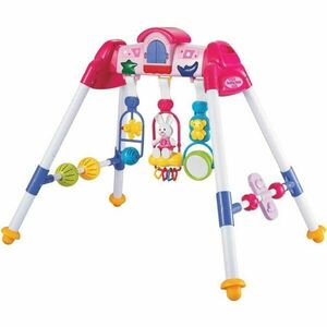 BABY MIX DE LUX Baba játszóhíd, rózsaszín, méret kép