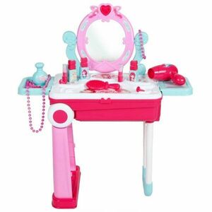 BABY MIX DRESSING TABLE IN A CASE Gyerek asztal, rózsaszín, méret kép