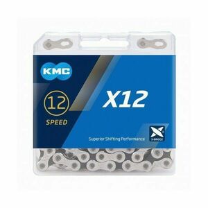 KMC X12 Lánc, ezüst, méret kép