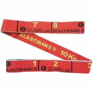SVELTUS ELASTIBAND 10 KG Erősítő gumiszalag, piros, méret kép
