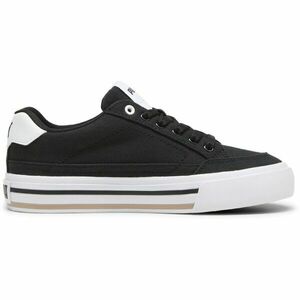 Puma COURT CLASSIC VULC FS JR Gyerek sportos cipő, fekete, méret 35.5 kép