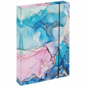 BAAGL JUMBO MARBLE Füzettartó box A4, mix, méret kép