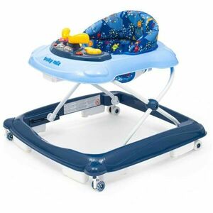 BABY MIX WALKER Bébikomp kormánnyal, kék, méret kép