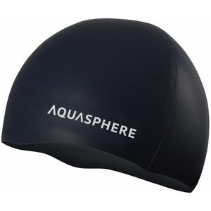 úszósapka aqua sphere plain silicone cap fekete kép