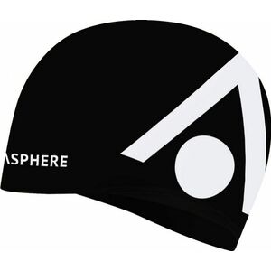 úszósapka aqua sphere tri cap fekete/fehér kép