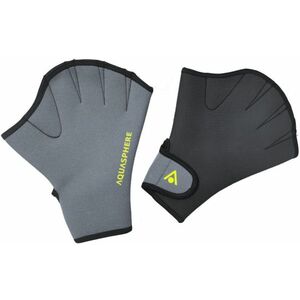 Aqua sphere swim gloves black/bright yellow m kép