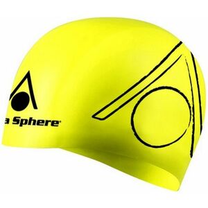 úszósapka aqua sphere tri cap sárga/fekete kép