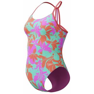 Speedo allover lane line back girls kaluna floral/arctic glass 164cm kép