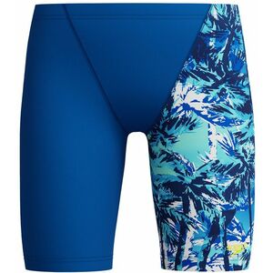 Speedo digital allover v-cut boys swim shorts navy 164cm kép