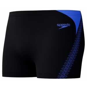 Speedo hyperboom splice aquashort black/blue xl - uk38 kép