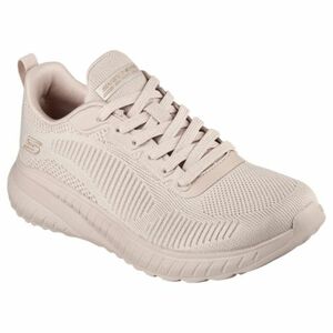 Női szabadidős lábbelik SKECHERS Bobs Sport Squad Chaos Face Off W nude natural kép