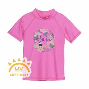 Lány úszó póló COLOR KIDS T-shirt W. Print, sugar pink kép