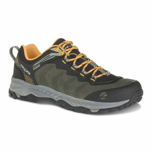 Férfi alacsony túracipő TREZETA Hype Wp, Dark green Ocher kép