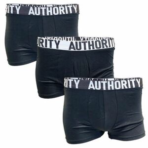 Férfi boxerek AUTHORITY B - BAPE 3PCK BLK kép