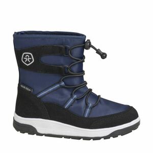 Fiúk magas téli csizma COLOR KIDS Boots W. String & Stopper, total eclipse kép