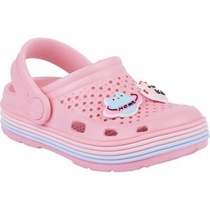 Lányok crocs (rekreációs lábbeli) COQUI Lindo + Amulet K baby pink kép