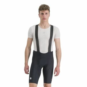 Férfi kerékpáros nadrág SPORTFUL Classic bibshort, black chili red kép