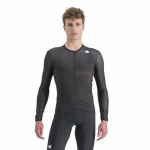 Férfi kerékpáros mez, hosszú ujjal SPORTFUL Matchy long sleeve jersey, black kép