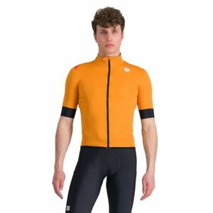 Férfi kerékpáros kabát SPORTFUL Fiandre light no rain jacket s, dark gold kép