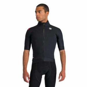 Férfi kerékpáros kabát SPORTFUL Fiandre pro jacket short sleeve, black kép