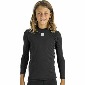 Hosszú ujjú termikus gyerek póló SPORTFUL Td mid long sleeve kid top, black kép