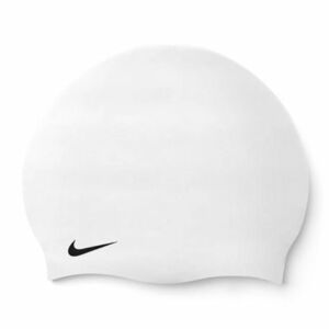 Úszósapka NIKE SWIM SOLID SILICONE CAP WHITE-WHITE kép