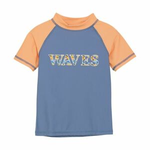 Gyerek úszópóló COLOR KIDS T-shirt W. Print-7450-Coronet Blue kép