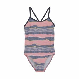 Lányok fürdőruha COLOR KIDS Swimsuit Sporty, AOP-5039-Plumeria kép