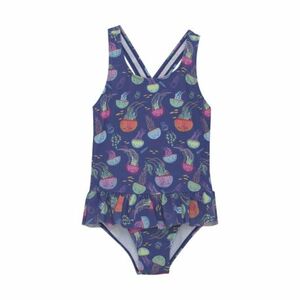 Lányok fürdőruha COLOR KIDS Swimsuit W. Skirt, AOP-6149-Marlin kép