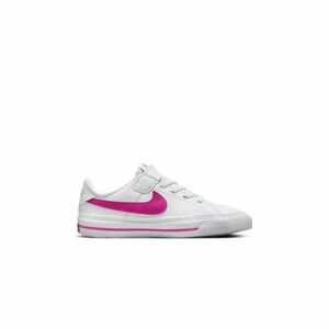 Lányok szabadidős cipők NIKE Court Legacy white laser fuchsia kép