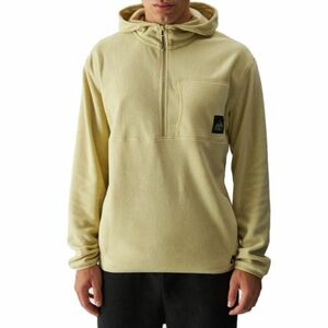 Férfi polár pulóver cipzárral 4F FLEECE-WAW24TFLEM252-44S-OLIVE kép