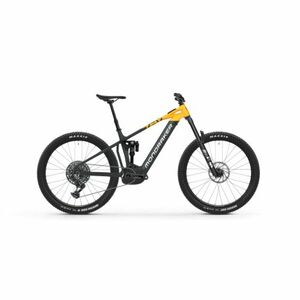 Elektromos mountain bike MONDRAKER Crafty Race, obsidian grey dense yellow racing silver kép