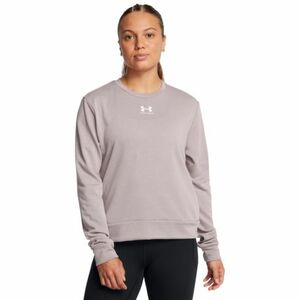női kapucnis pulóver UNDER ARMOUR Rival Terry Crew-GRY kép