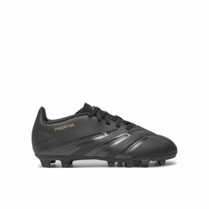 Fiú kültéri futballcipő ADIDAS Predator K FG core black carbon gold met kép