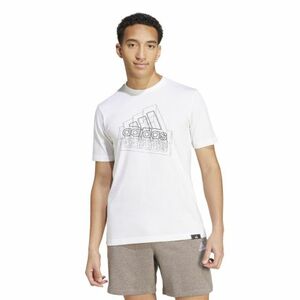 Rövid ujjú férfi póló ADIDAS M TECH BOS T-IW2691-White kép