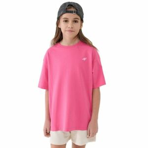 Rövid ujjú lány póló 4F JUNIOR TSHIRT F1851-54S-PINK kép