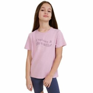 Rövid ujjú lány póló 4F JUNIOR TSHIRT F1854-52S-LIGHT VIOLET kép