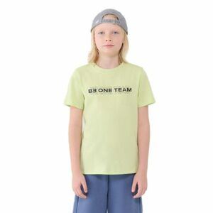 Fiú rövid ujjú póló 4F JUNIOR TSHIRT M2186-45N-CANARY GREEN NEON kép