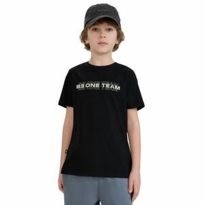Fiú rövid ujjú póló 4F JUNIOR TSHIRT M2186-20S-DEEP BLACK kép