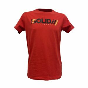 Rövid ujjú férfi póló AUTHORITY T-SOLID M red kép