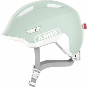 Junior kerékpáros sisak ABUS Smiley 3.0 ACE LED pure mint kép