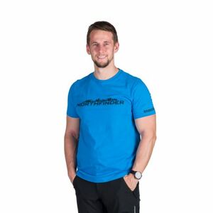 Férfi rövid ujjú turista póló NORTHFINDER FERDINAND-281blue kép
