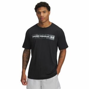 Rövid ujjú férfi póló UNDER ARMOUR UA CAMO CHEST STRIPE SS-BLK kép