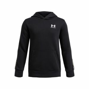 Fiú hőszigetelt kapucnis pulóver UNDER ARMOUR B Icon Flc HD Taping-BLK kép