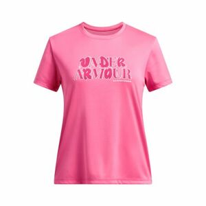 Rövid ujjú lány póló UNDER ARMOUR UA Tech Wordmark SS-PNK kép