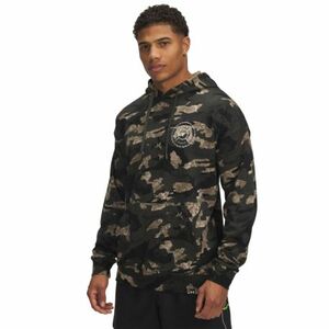 Férfi kapucnis pulóver UNDER ARMOUR PROJECT ROCK AOP Terry HD-GRN kép