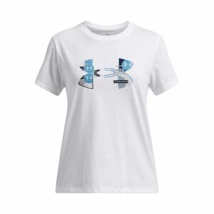 Rövid ujjú lány póló UNDER ARMOUR UA Big Logo UA Fill SS-WHT kép