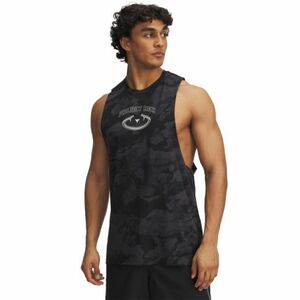 Férfi felső UNDER ARMOUR PROJECT ROCK Camo Tank-GRY kép